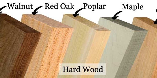 How many types of hard wood are there?