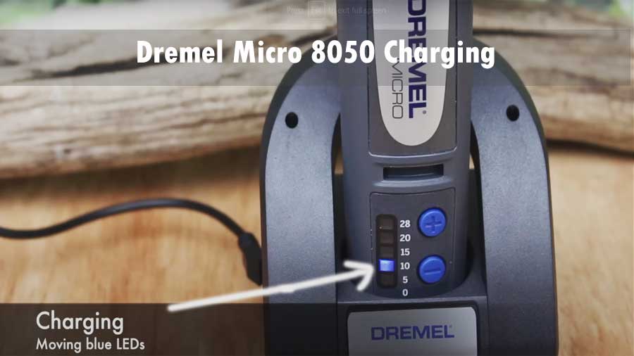 Dremel Micro 8050 Charging