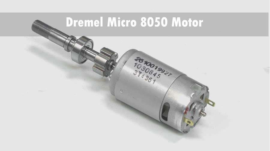 Dremel Micro 8050 motor