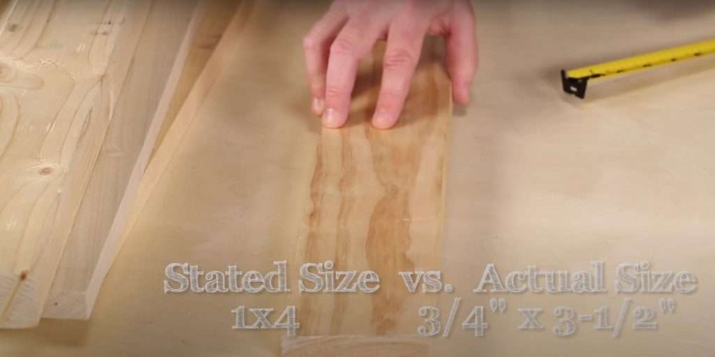 lumber size