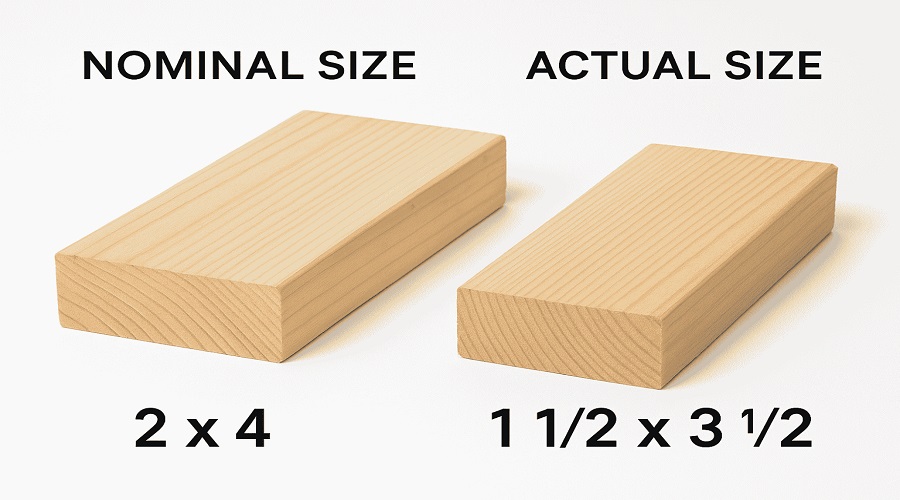 Nominal Vs Actual Of Softwood